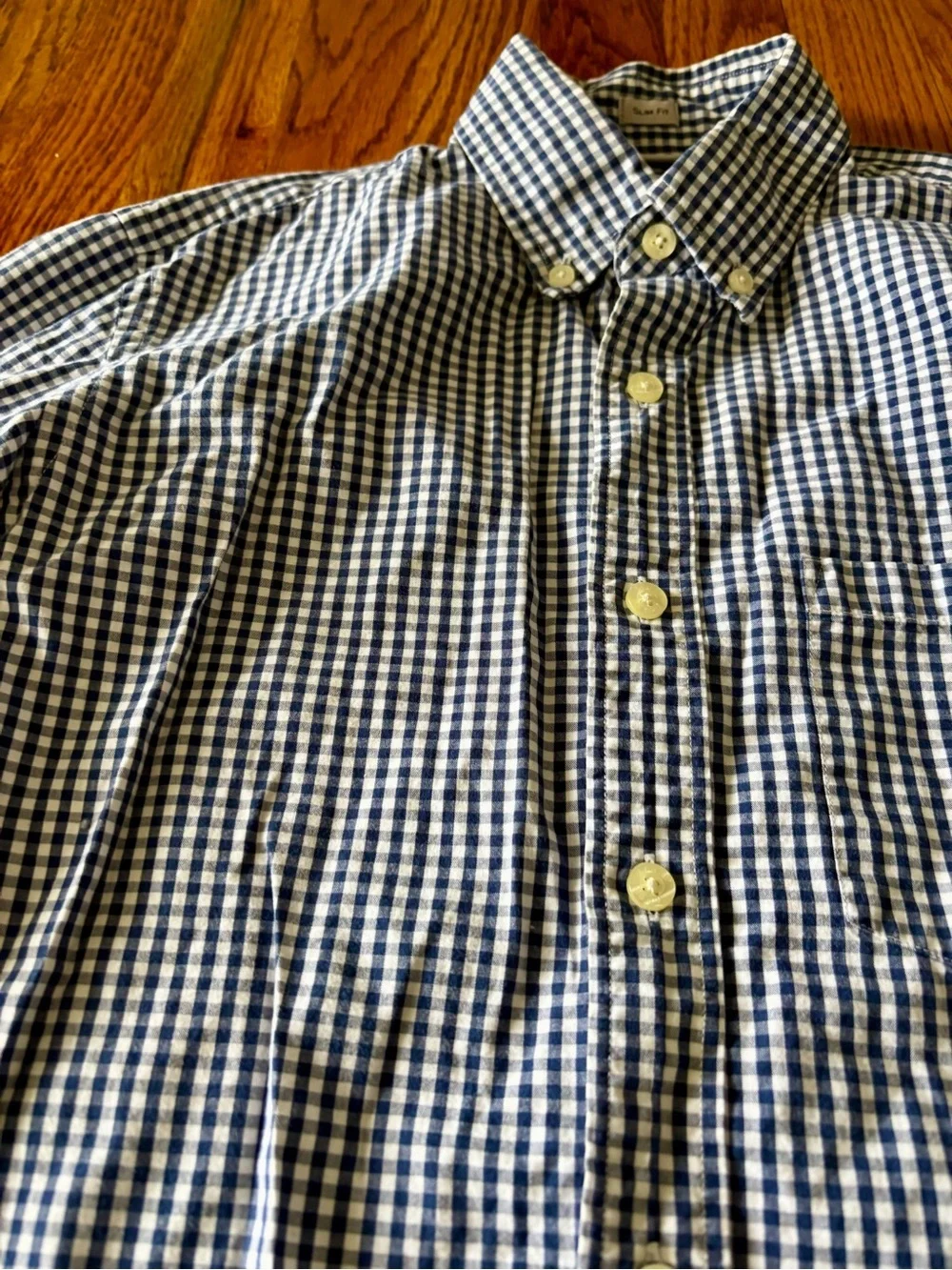 J. Crew classic gingham