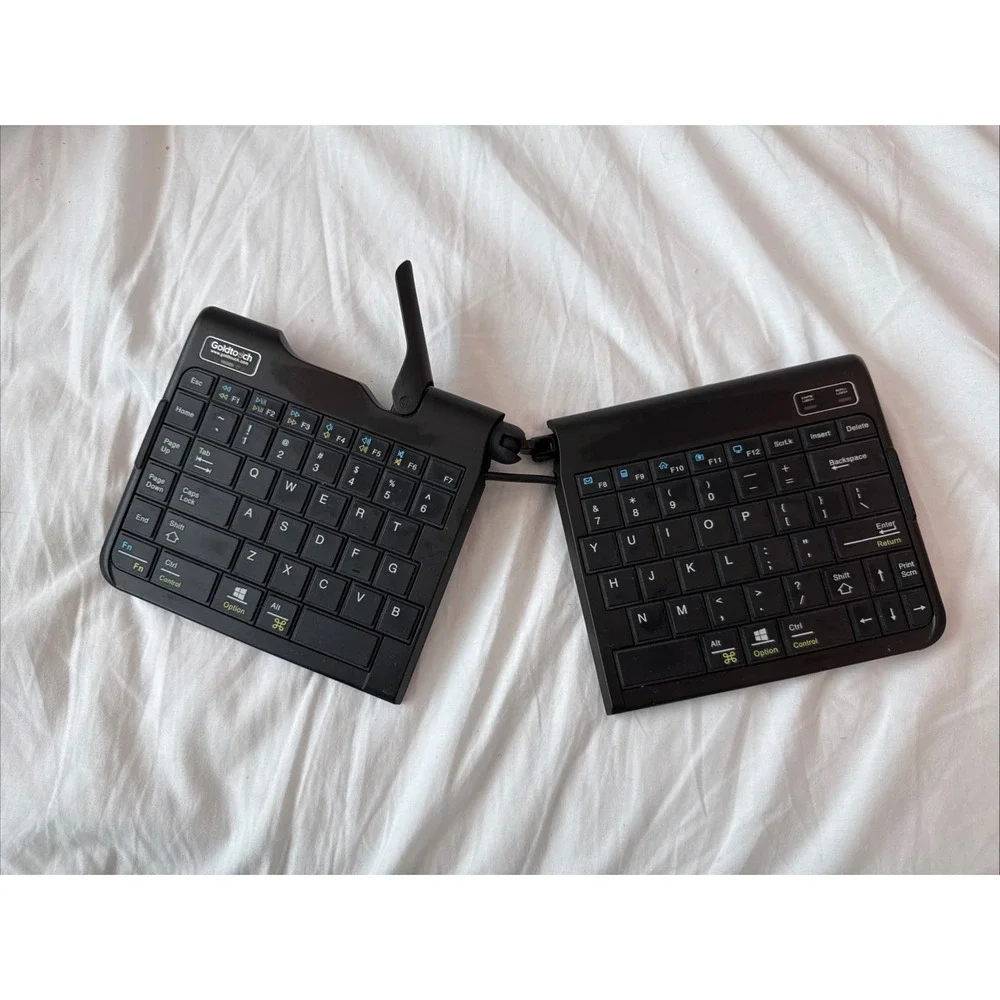 Goldtouch Keyboard SK-2770 Wireless Bluetooth Adjustable Ergonomic Tested