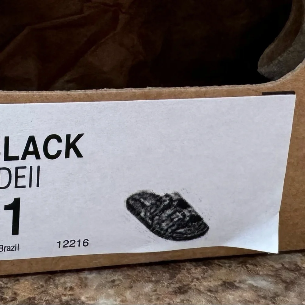 New Mini Melissa Chettah Slide Sandals