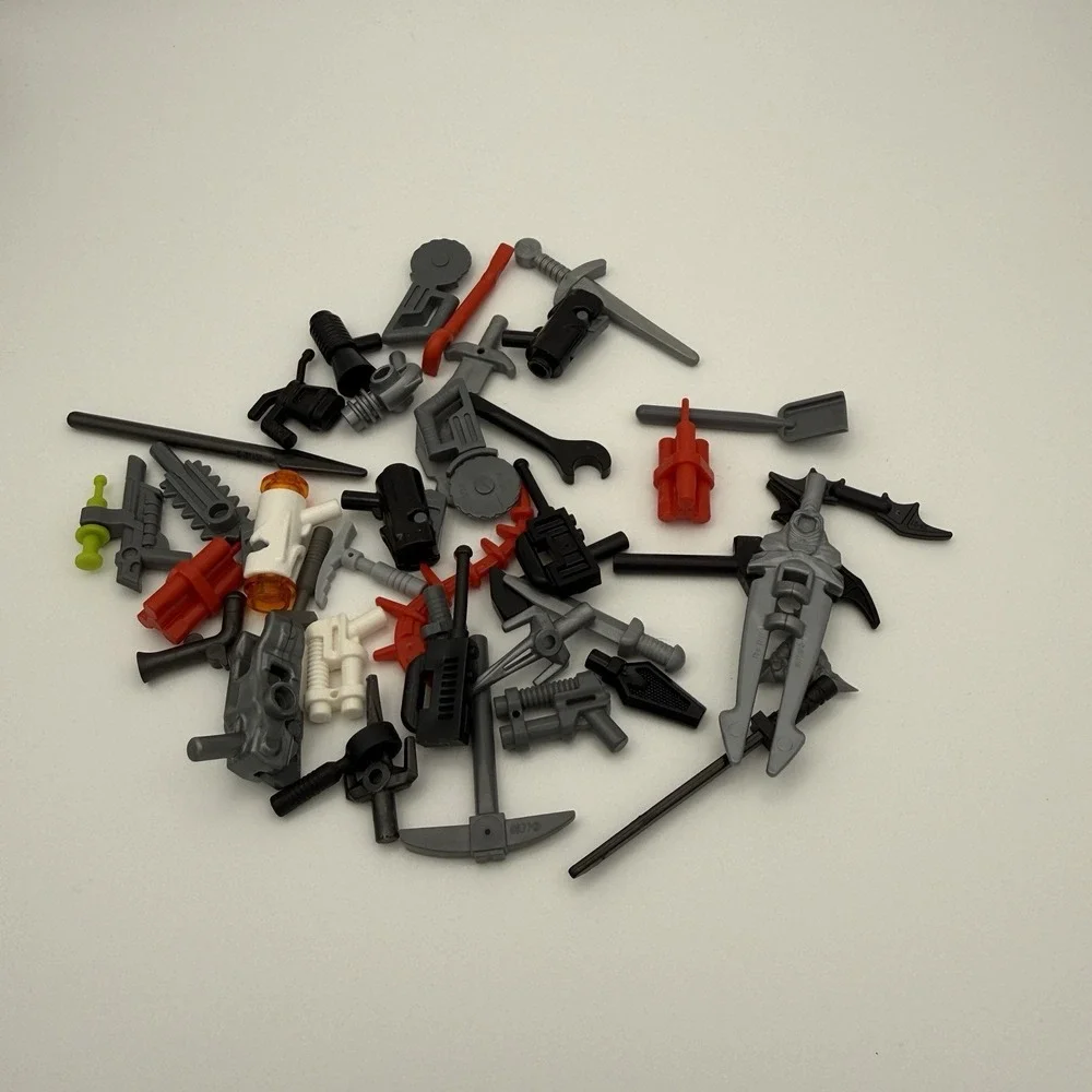 Lego minifig weapons