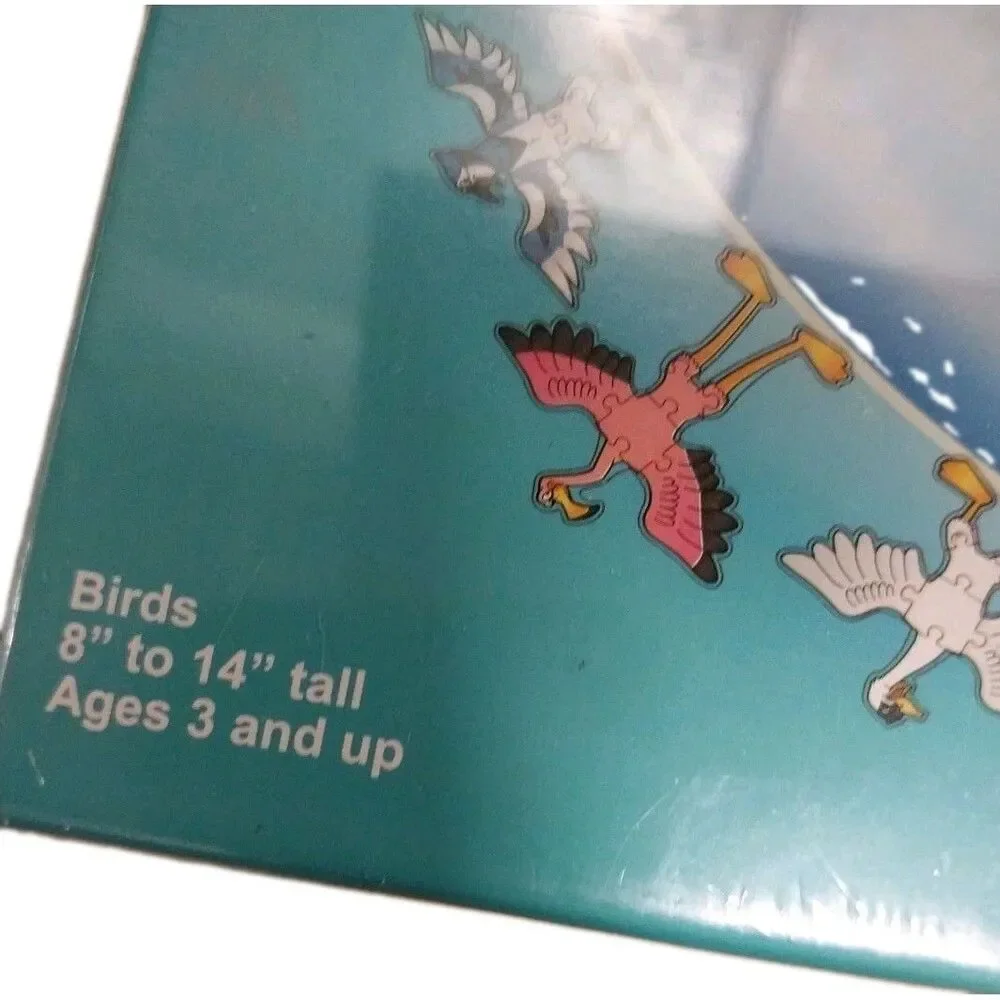 A Broader View BIRDS Jigsaw Puzzle 10 Jumbo Mix and Match Millions Of Combo's