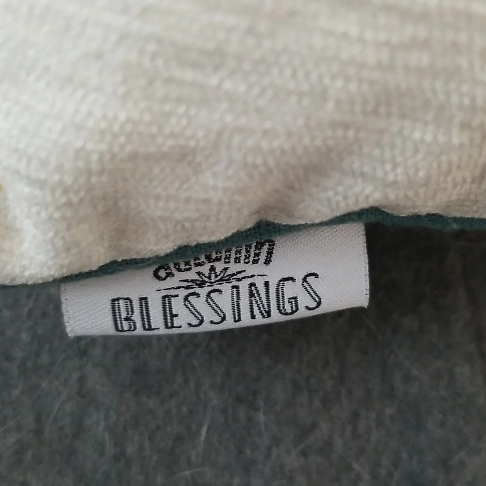 Autumn Blessings measures pillow