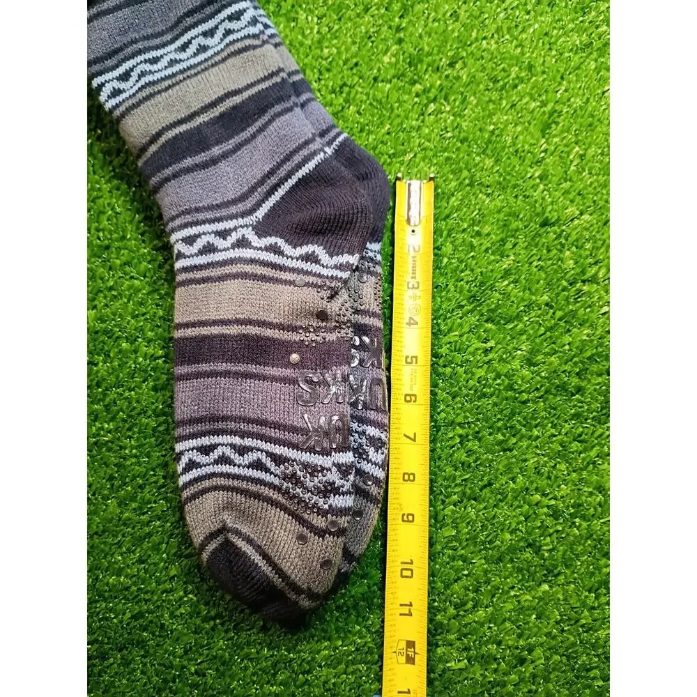 Muk Luks Aloe Infused Striped Cabin Socks NWT