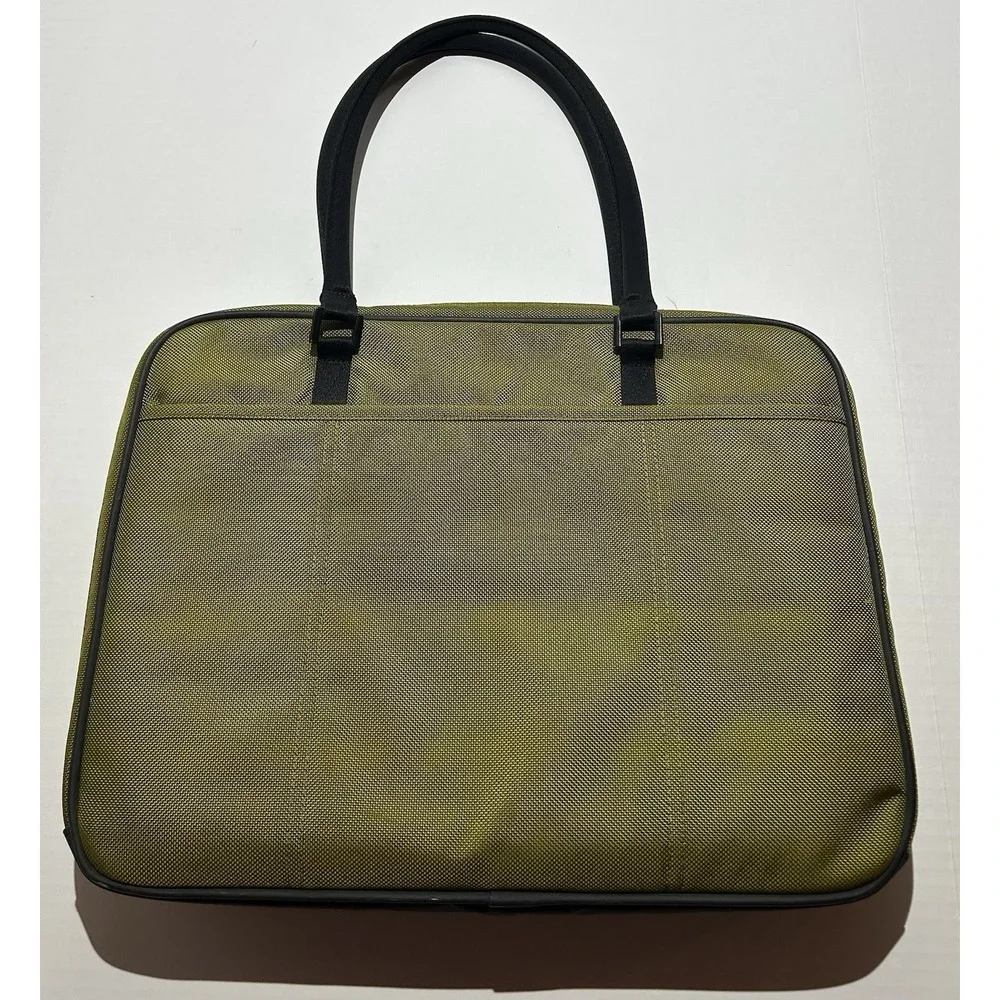 Timbuk2 Padded Laptop Zip Executive Business Briefcase Bag Tote Green 17