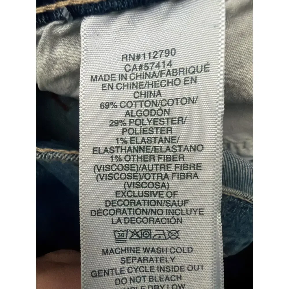 True Religion 700867 Ricky straight Jeans Med Toasted Cinnamon Wash Size 38 New