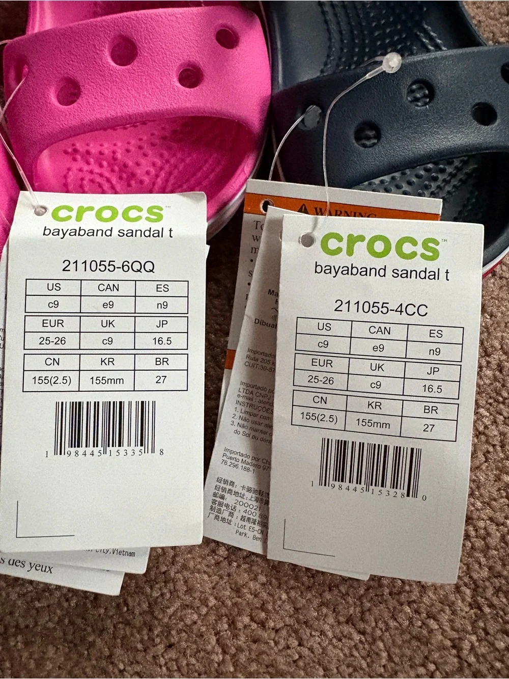 CROCS as nwt