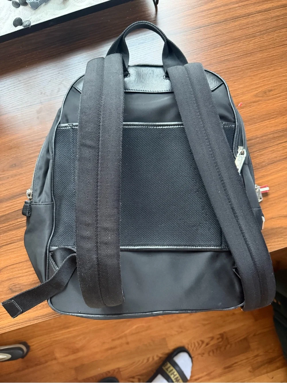 Bally nylon backpack