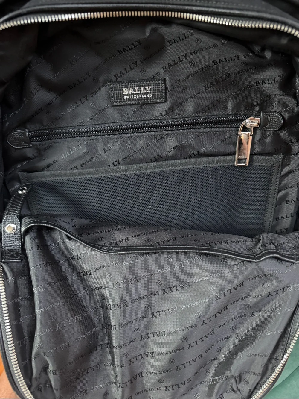 Bally nylon backpack