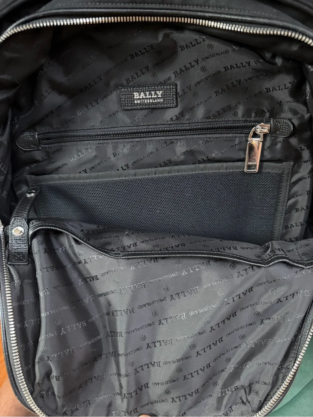 Bally nylon backpack