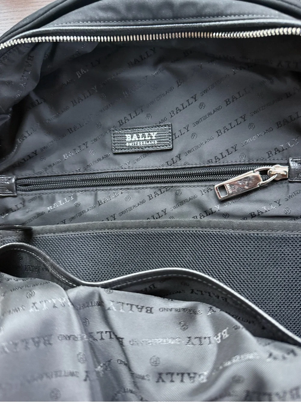 Bally nylon backpack