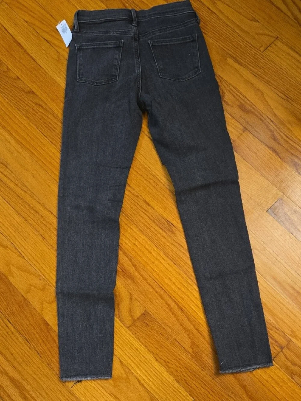 Old Navy Black Rockstar Jeggings Ripped Knee Jeans