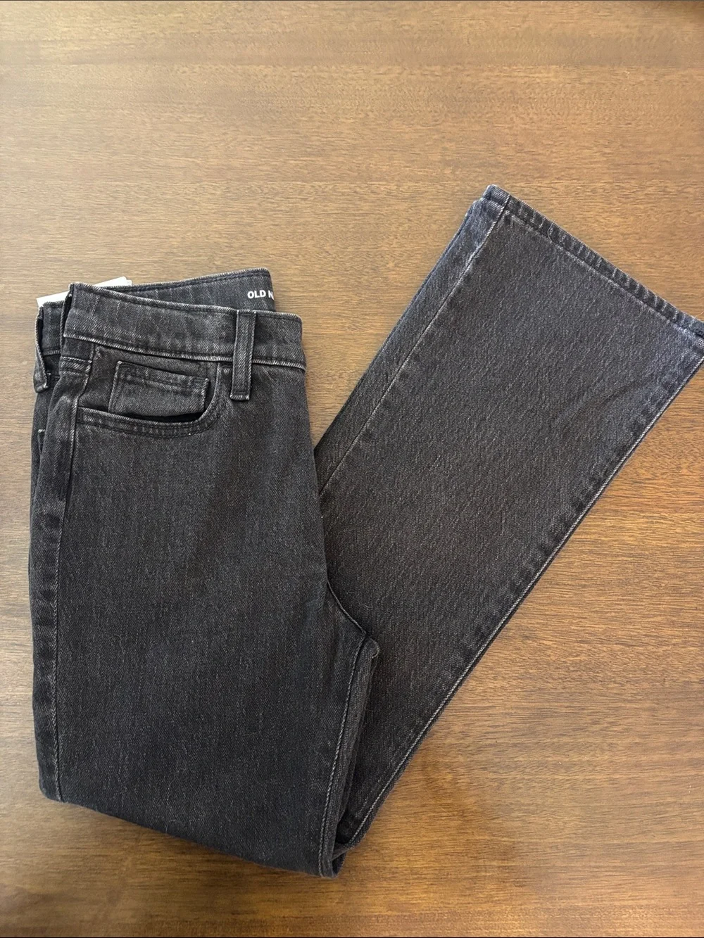 Old Navy Black Kids Straight-Leg Jeans