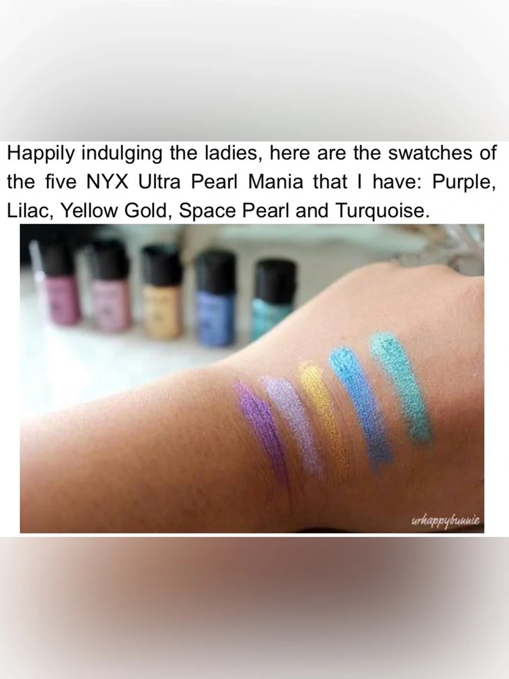 NYX color turquoise