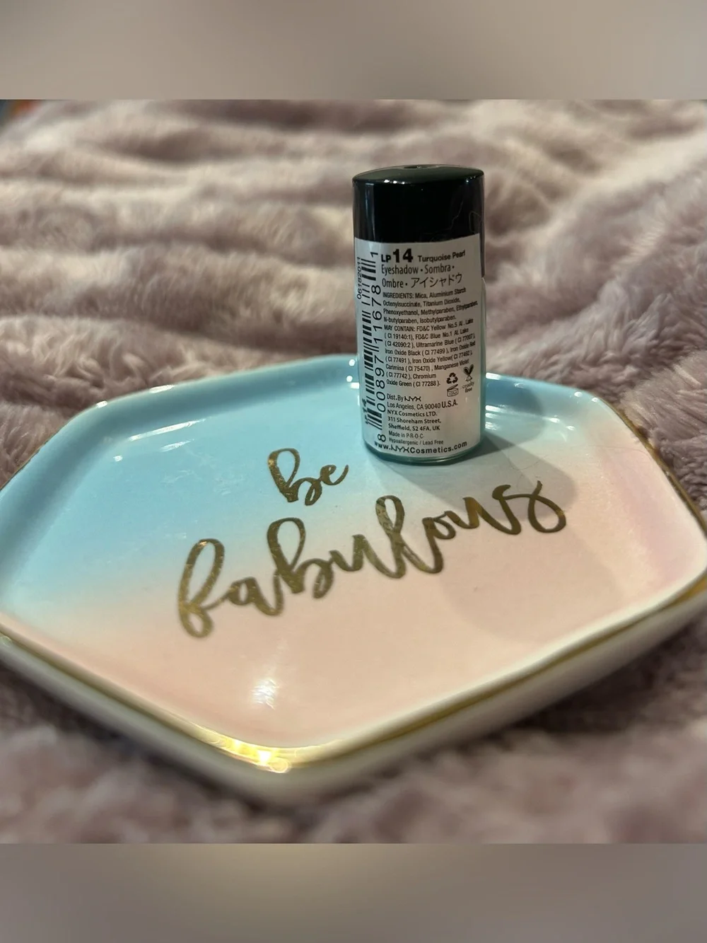NYX color turquoise