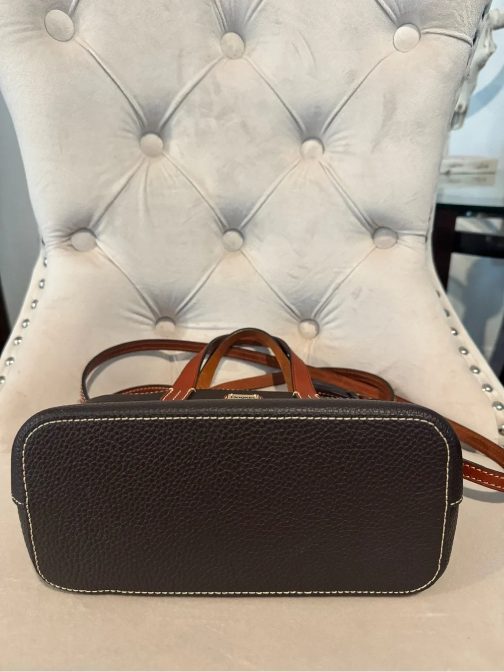 Dooney & Bourke structured pebbled