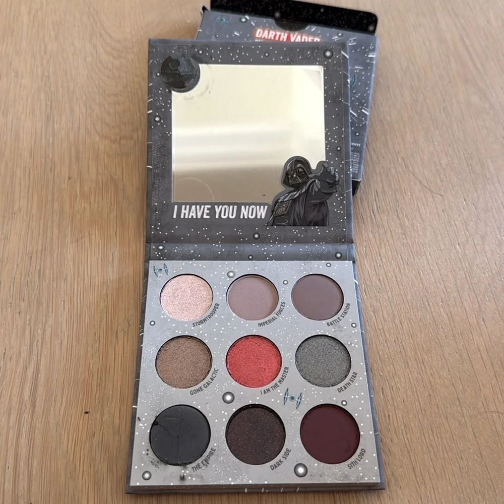 Colourpop Star Wars Darth Vader eyeshadow palette