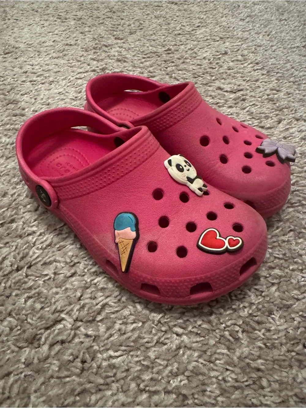 CROCS pink girls