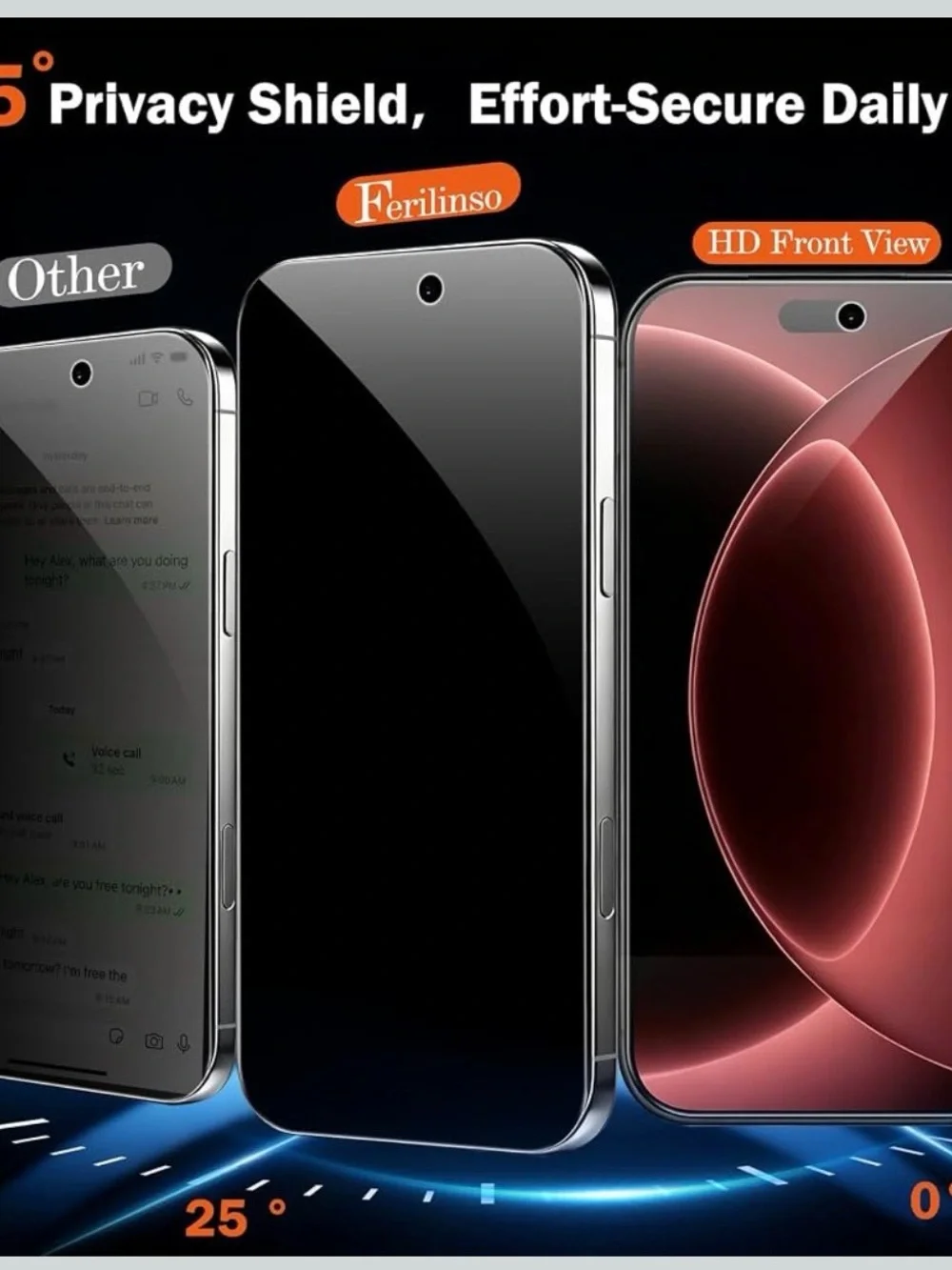 Privacy Screen Protector for iPhone 18 Pro Max