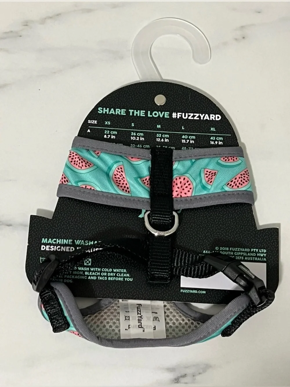 Fuzzyard dog harness