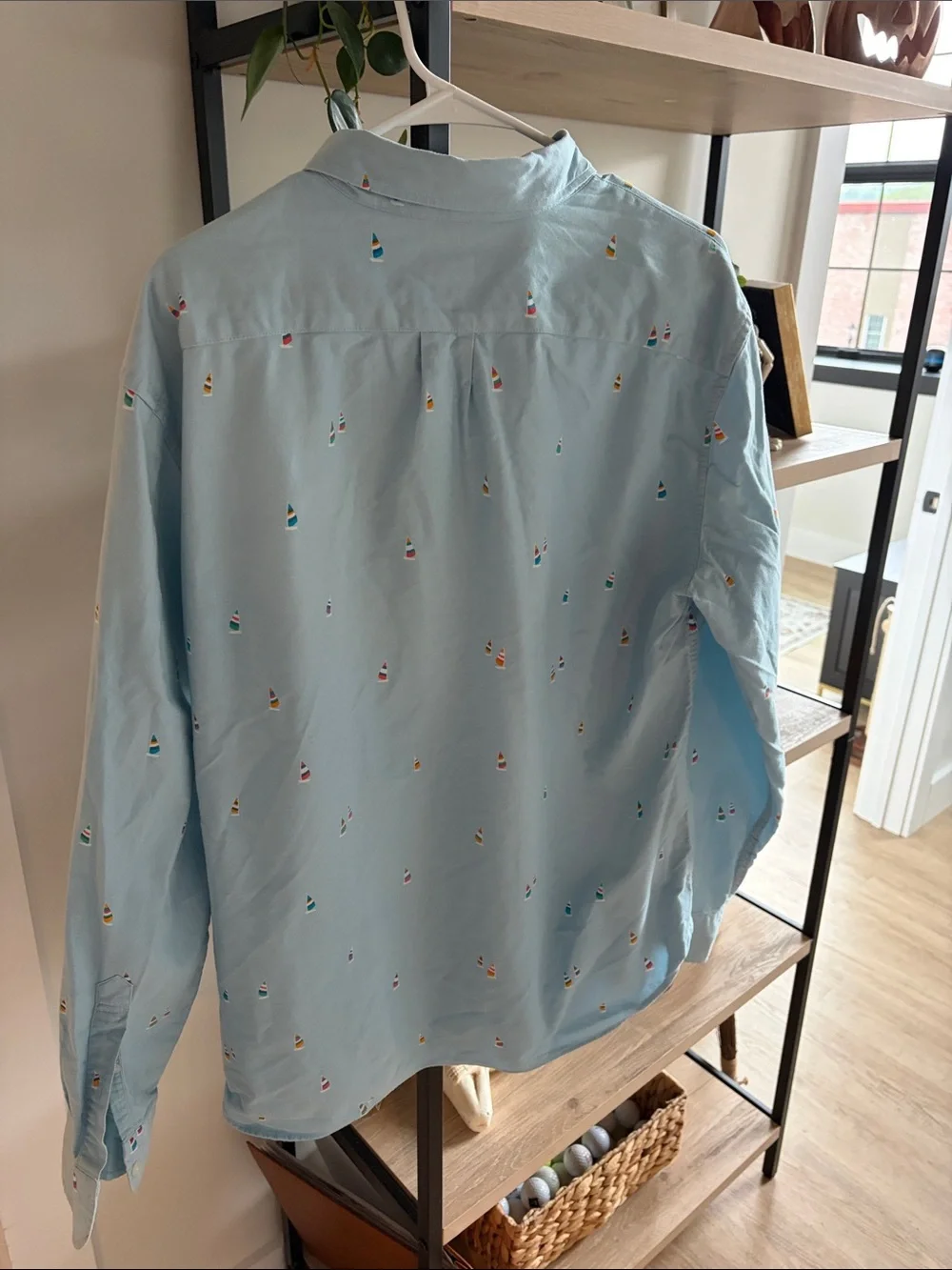 J. Crew light blue