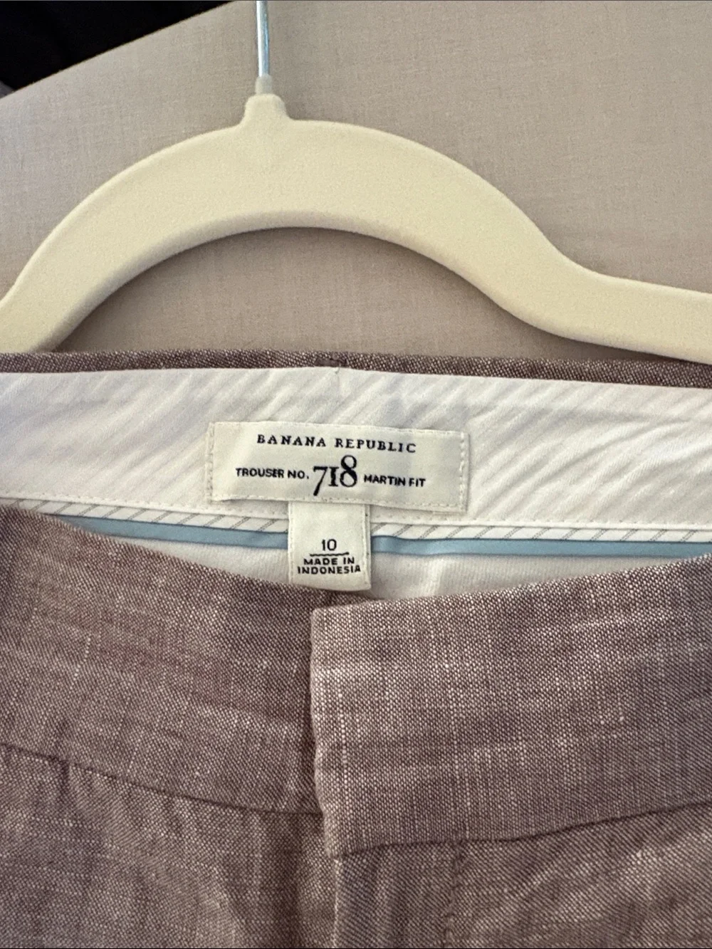 Banana Republic Martin Fit Chinos in Light Brown