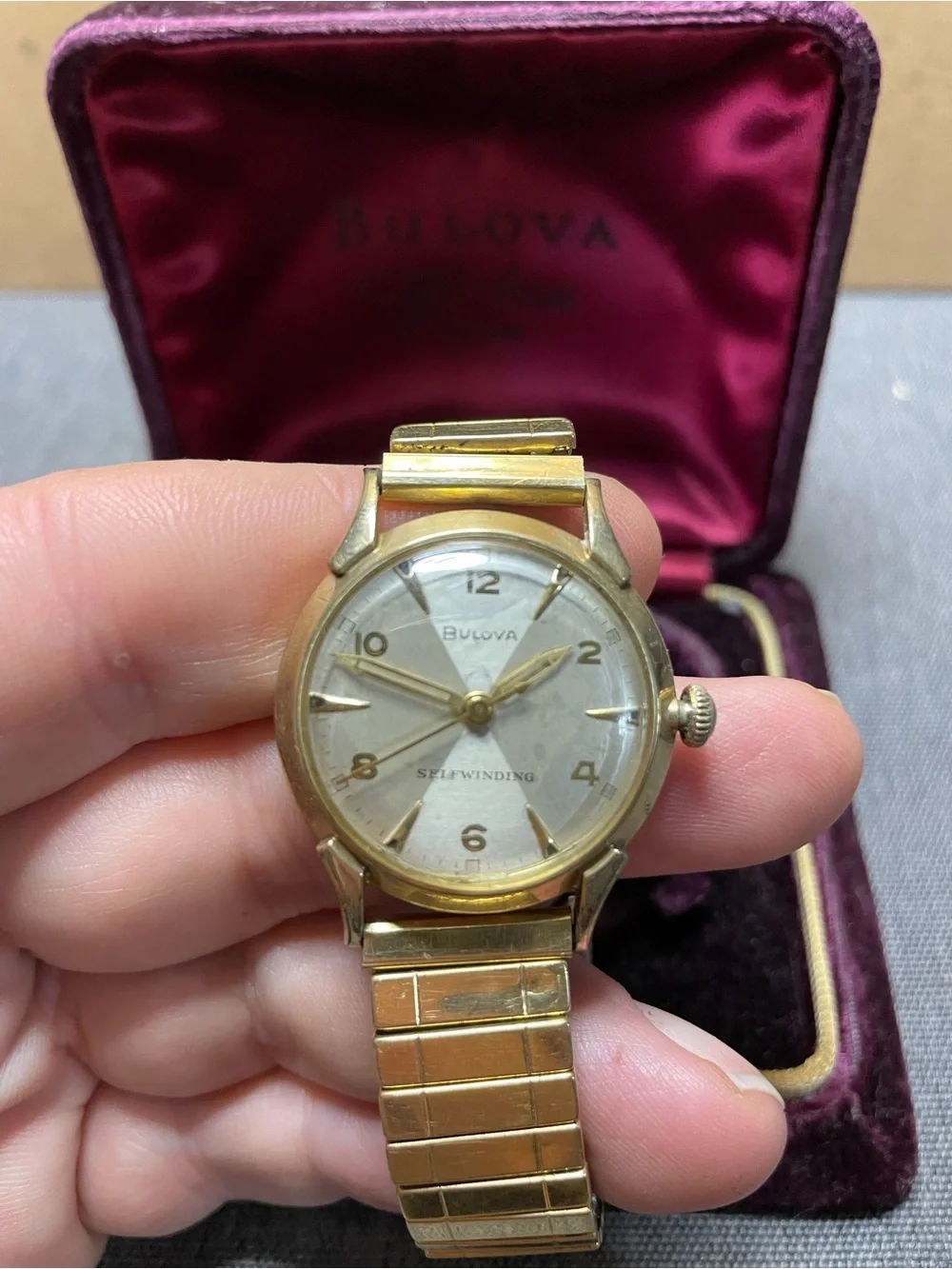 Bulova vintage self