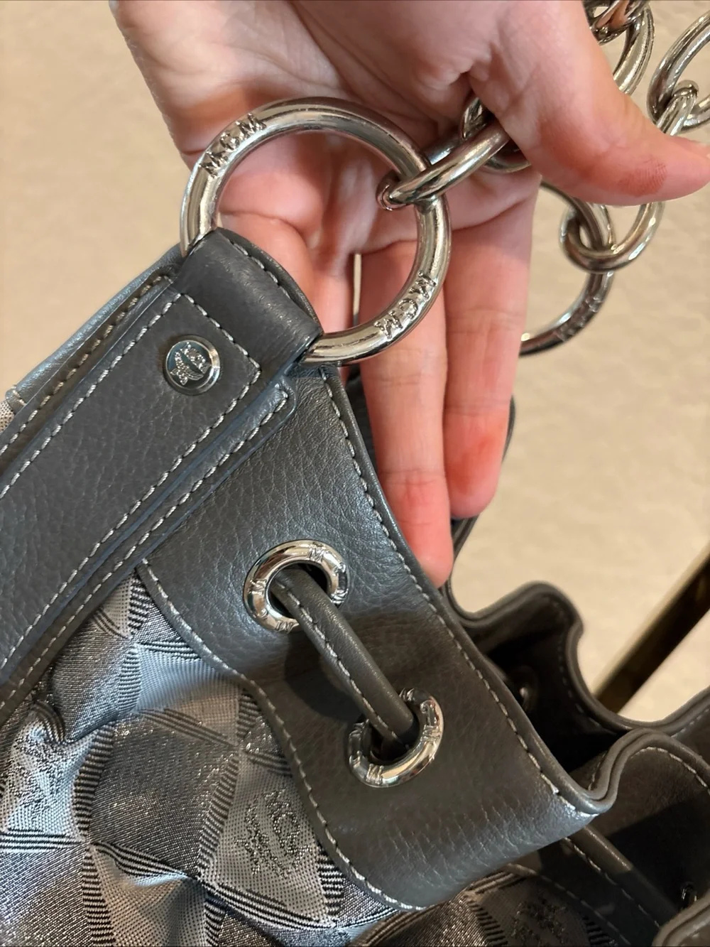 MCM authentic gray