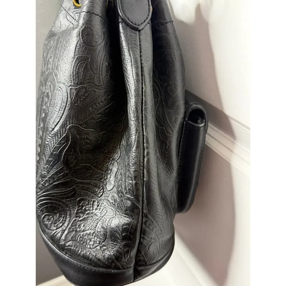 Liz Claiborne Vintage Bucket Bag 100% Leather | Fair to Good Used Condition
