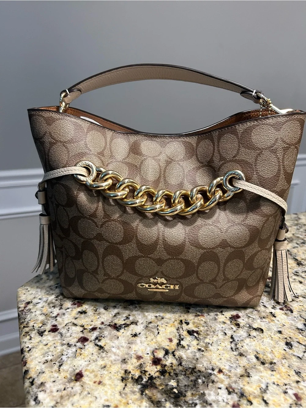 Coach Andy Crossbody in Signature Canvas