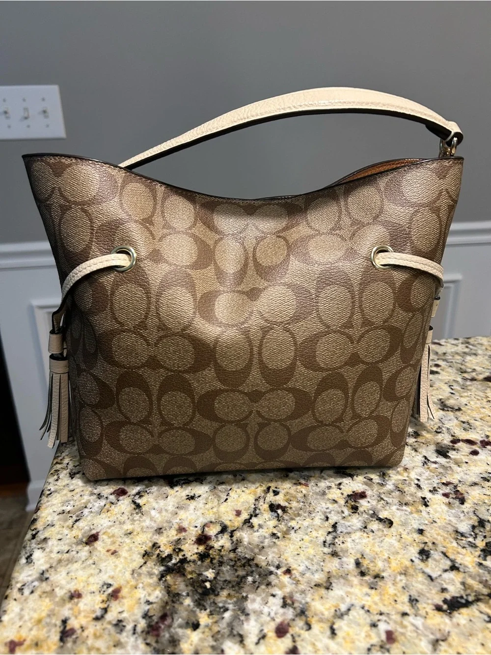Coach Andy Crossbody in Signature Canvas