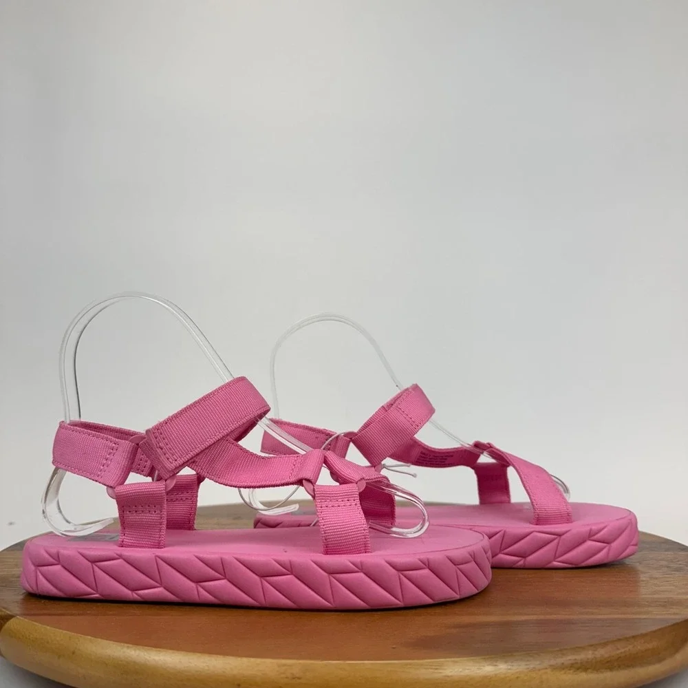 New Big Kids Dolce Vita Zaidey Platform Comfort Pink Sandals‎ Size 3 Y