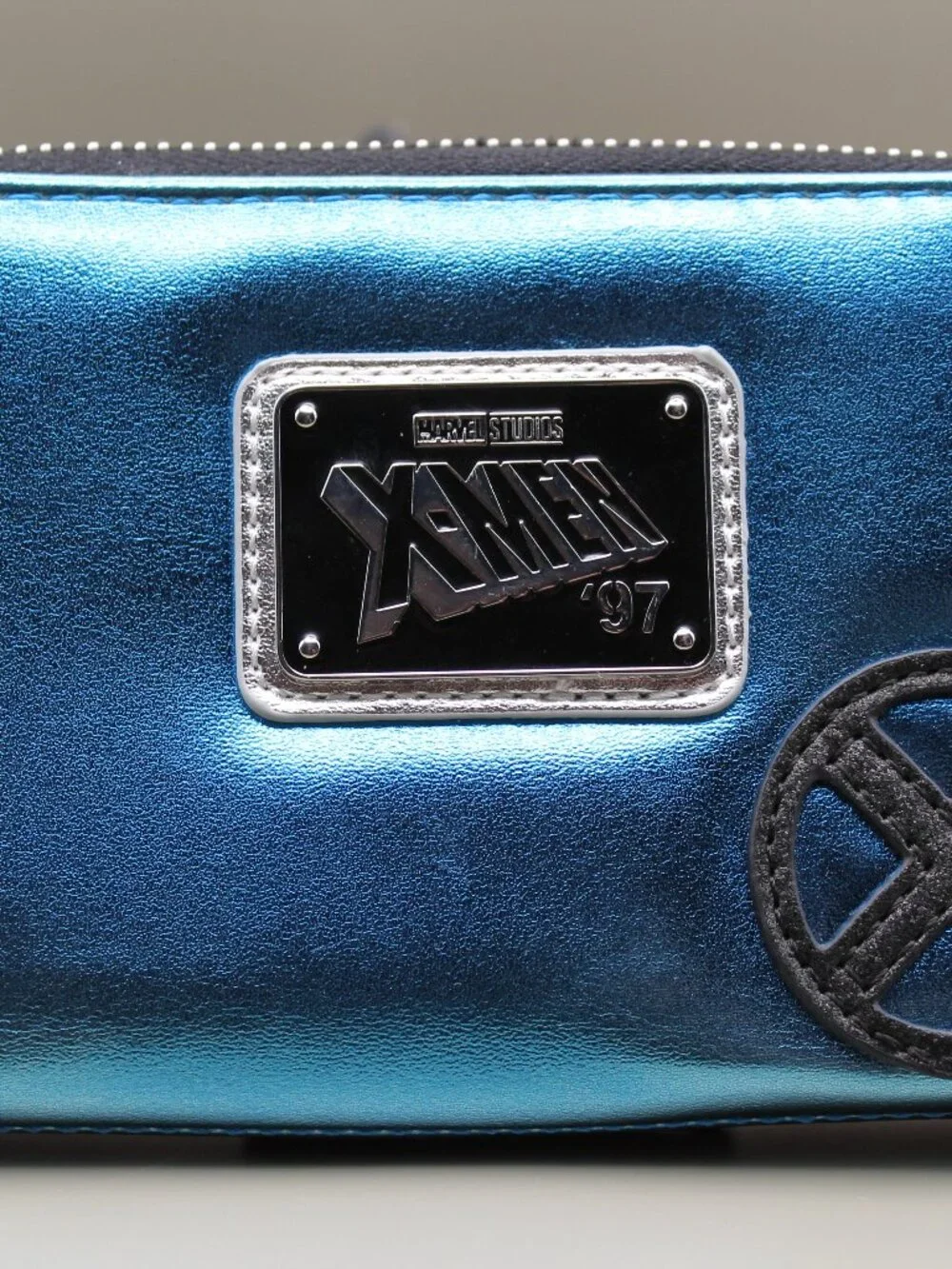 Loungefly Marvel X-Men Wolverine Metallic Cosplay Zip Wallet NWT