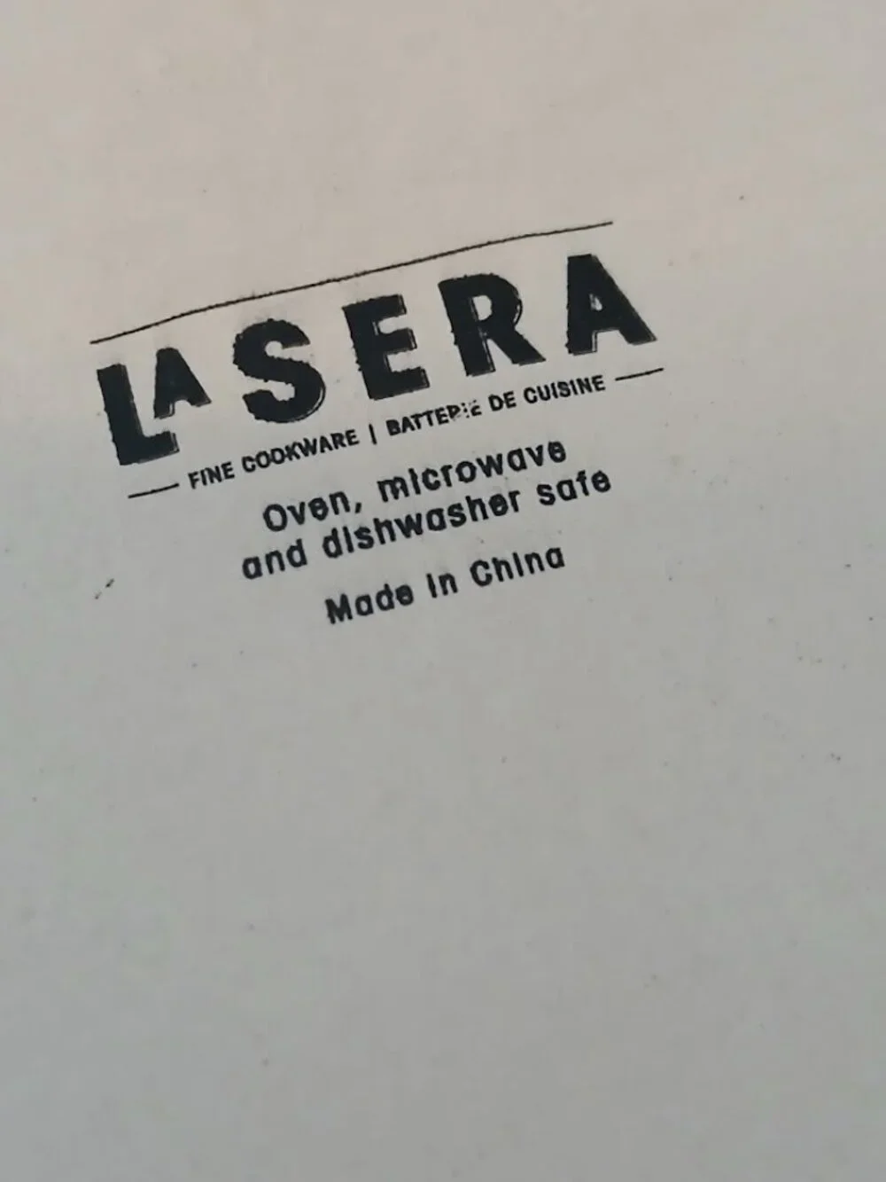 La Sera black cassarole safe