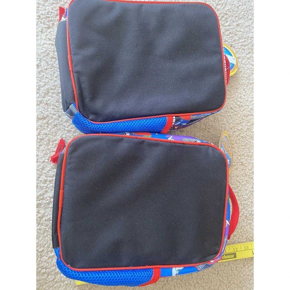 Sonic The Hedgehog Insulated Lunch Bag for Kids School Cooler Bags NWT