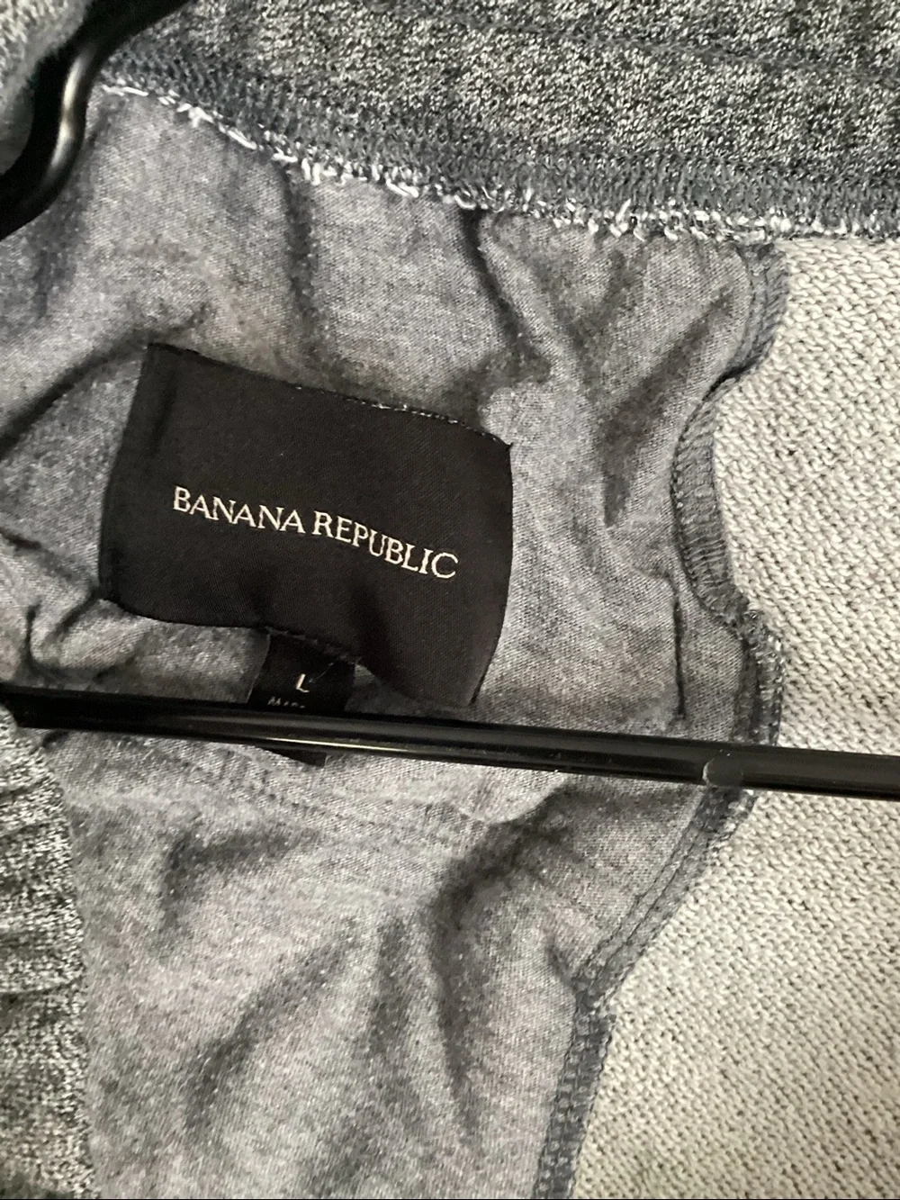Banana Republic Men's Charcoal Gray Sweat Joggers
