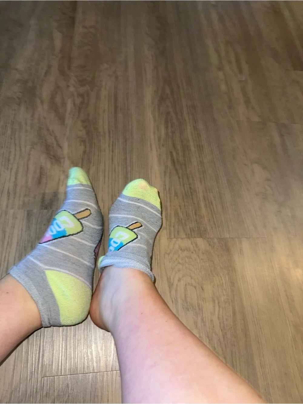 N/A multicolor socks gray