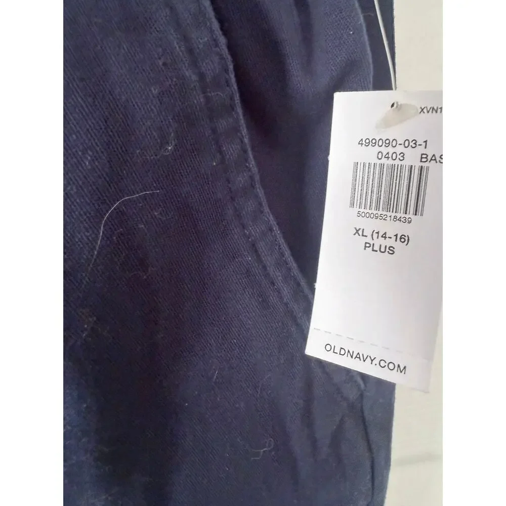 Old Navy - Boys - Navy Jogger Pants - Sized XL (14-16) Plus - NWT