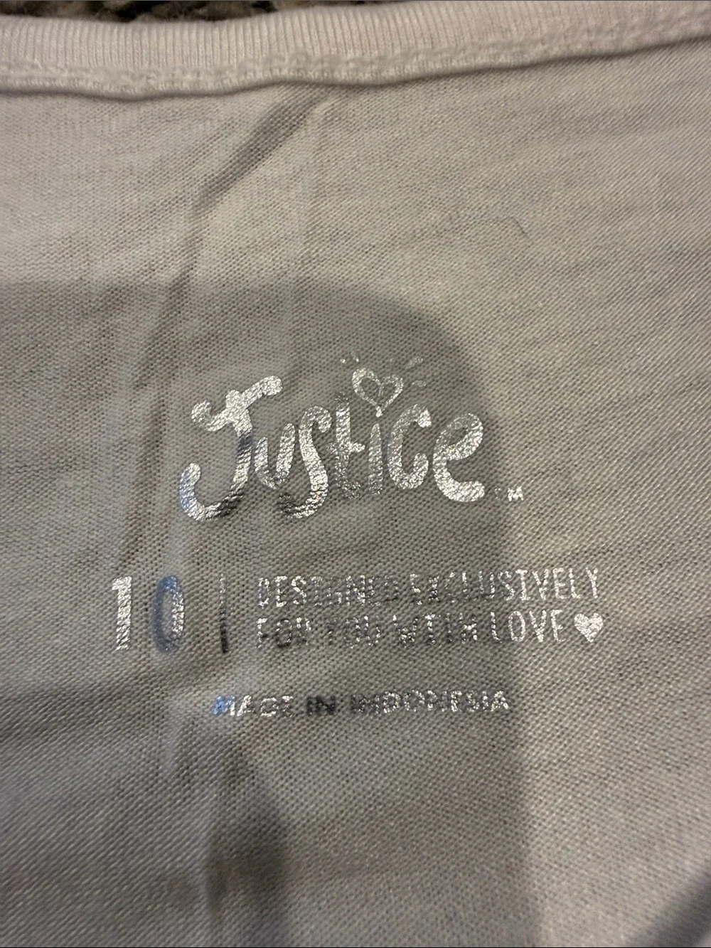 Justice good wrinkled