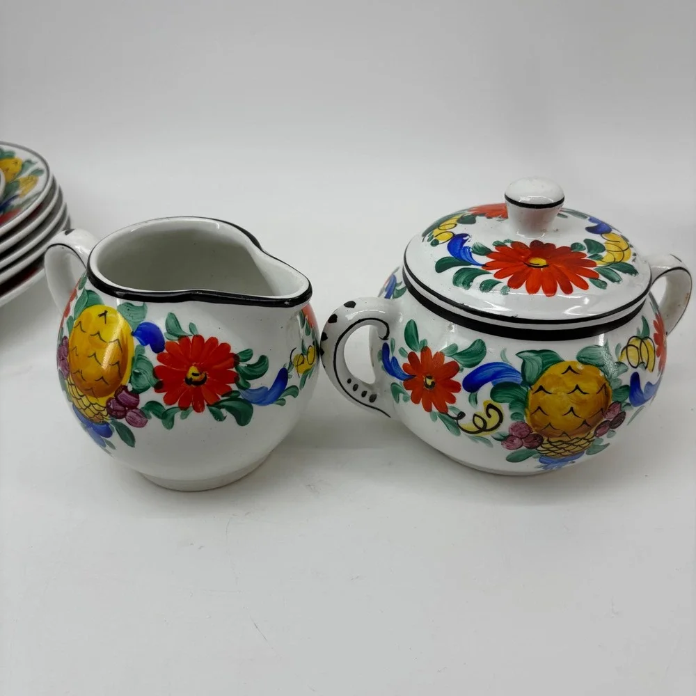 H & N hand painted