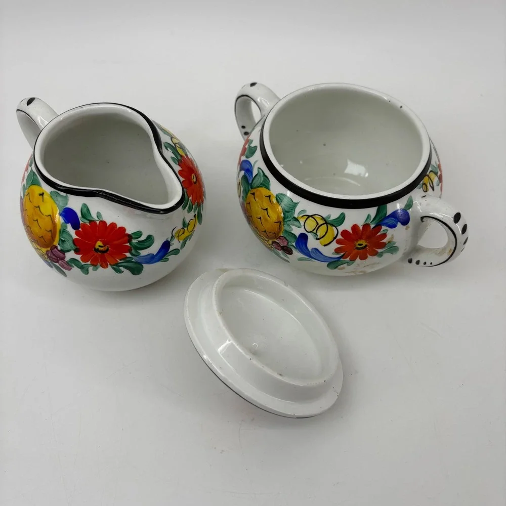 H & N hand painted