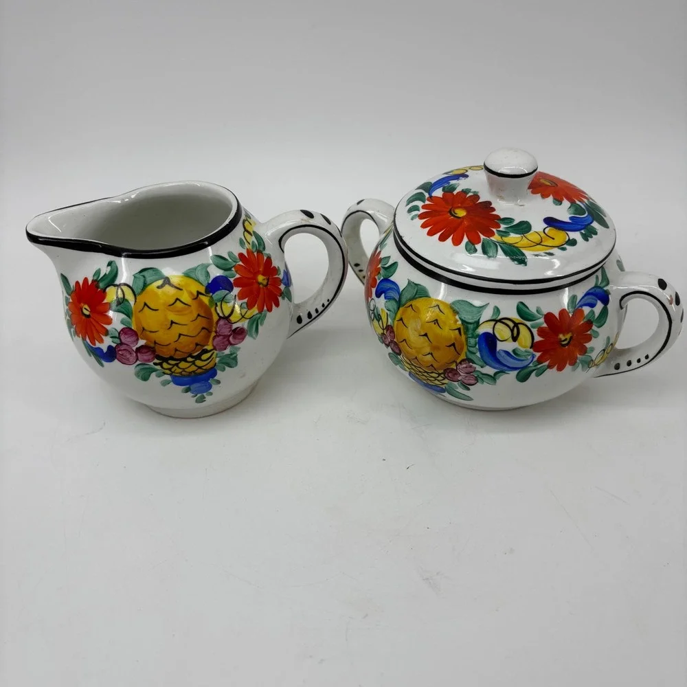 H & N hand painted