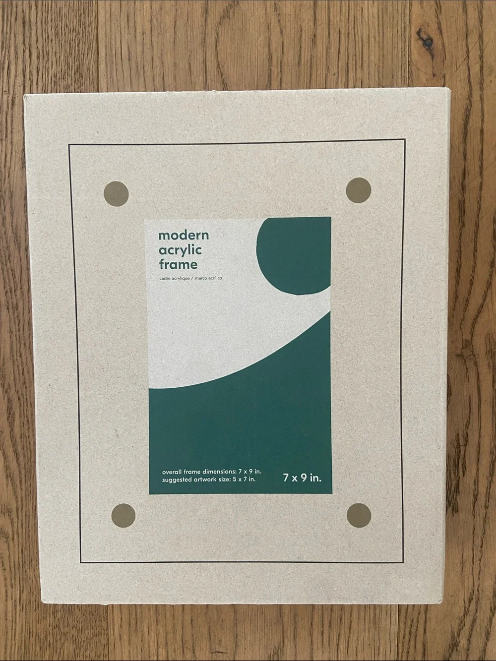 West Elm Girl Friday Modern Acrylic Frame