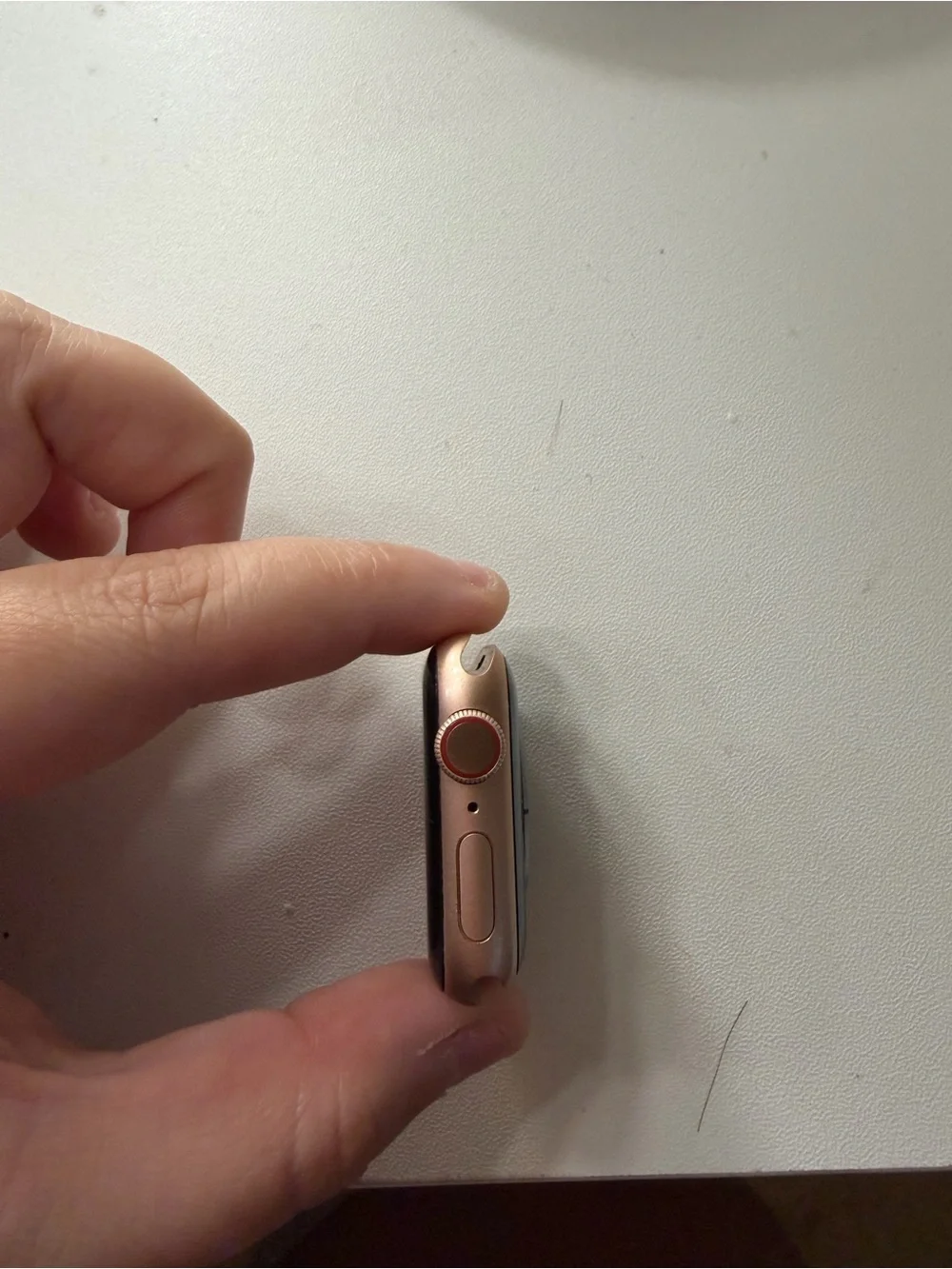 Apple rose gold