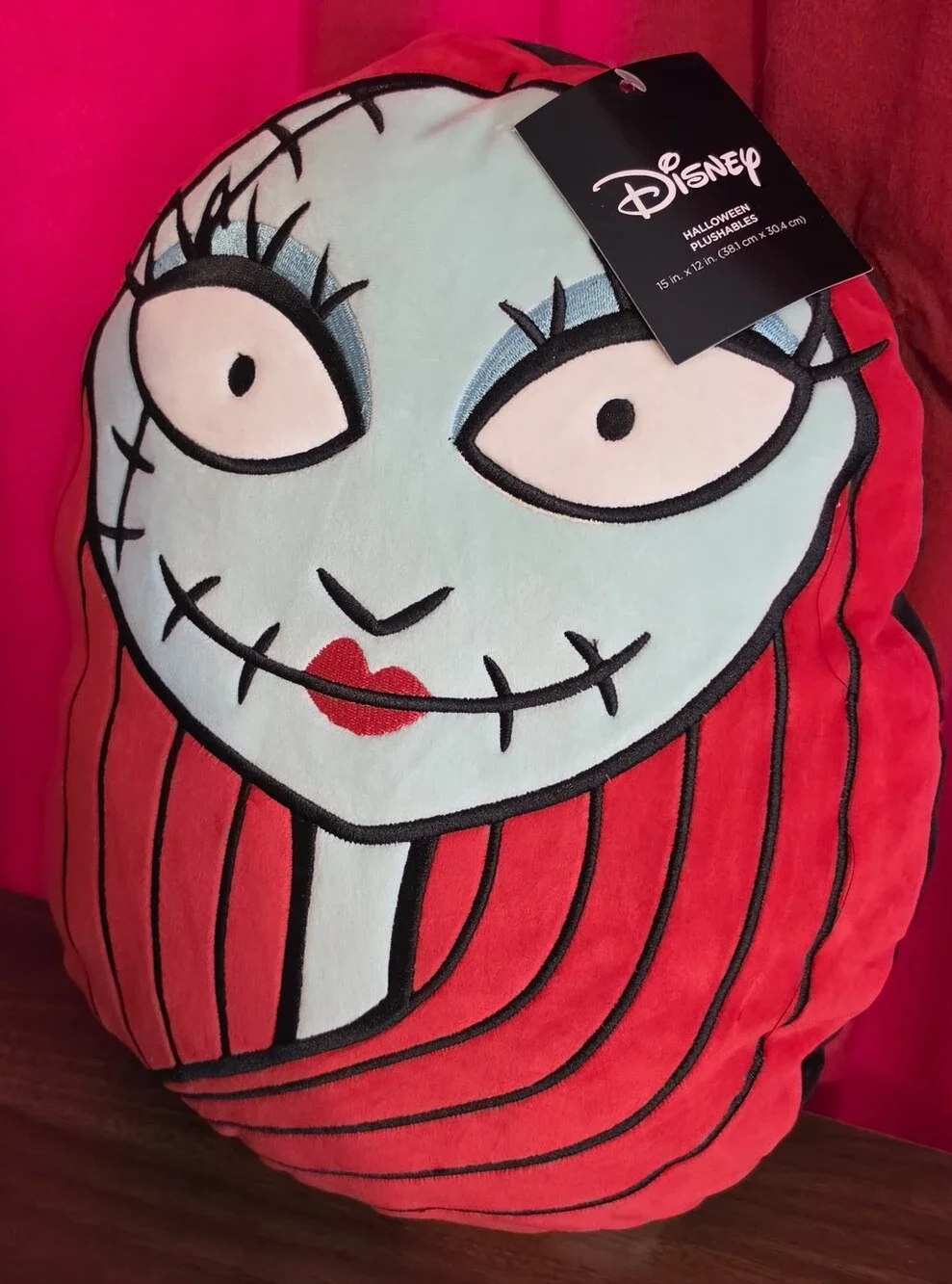 Sally Nightmare Before Christmas Plush Accent Pillow Disney NMBC Pillow NWT
