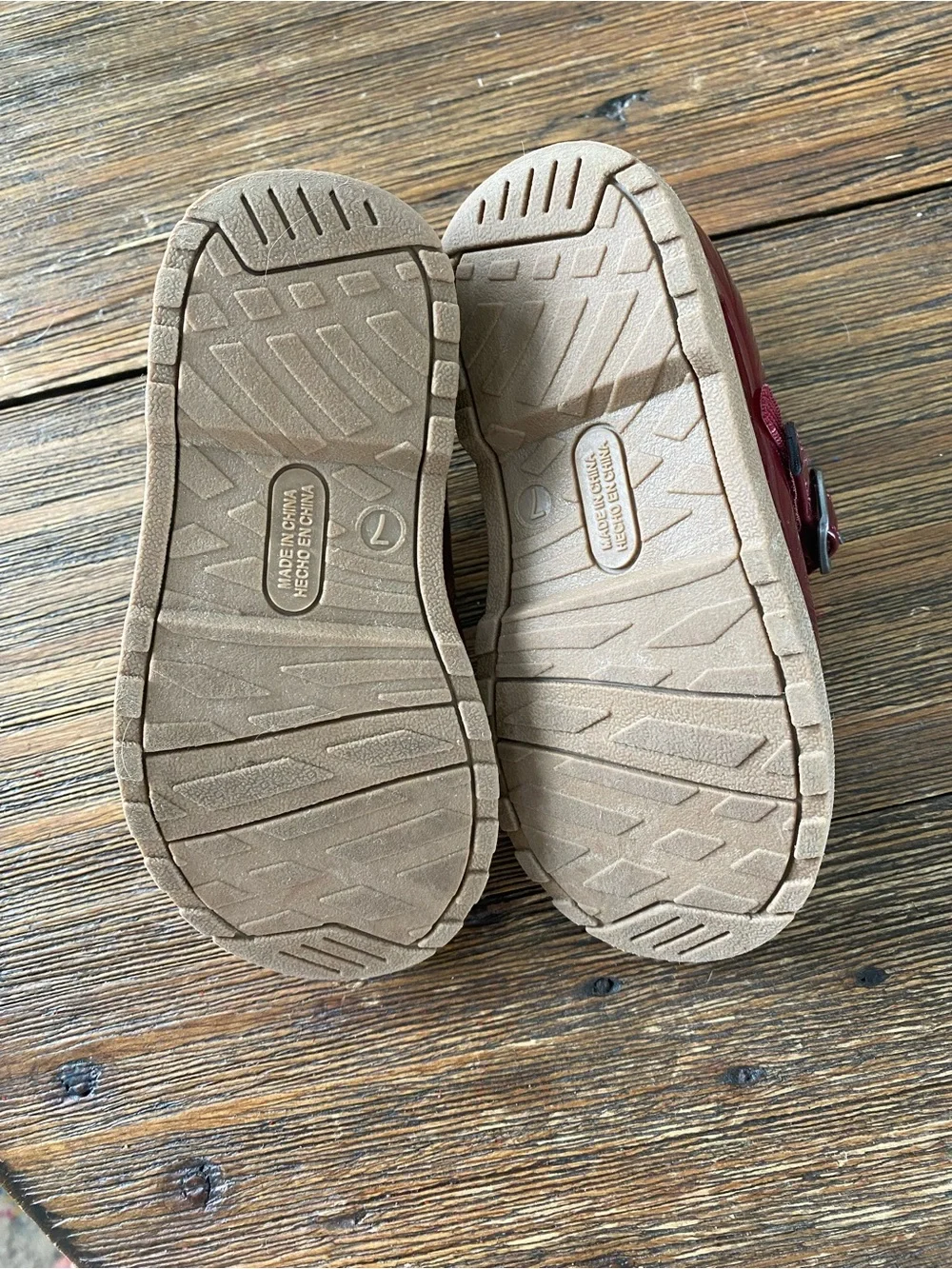 Old Navy navy leather