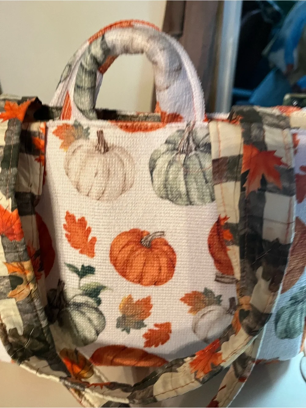Pumpkin tote bag
