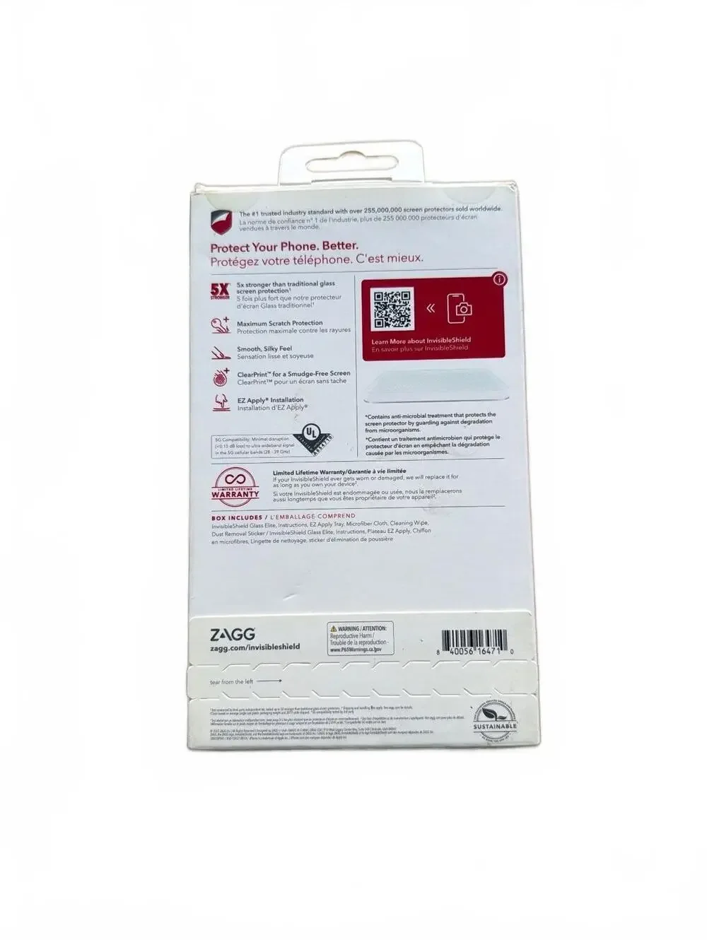 ZAGG invisibleshield glass