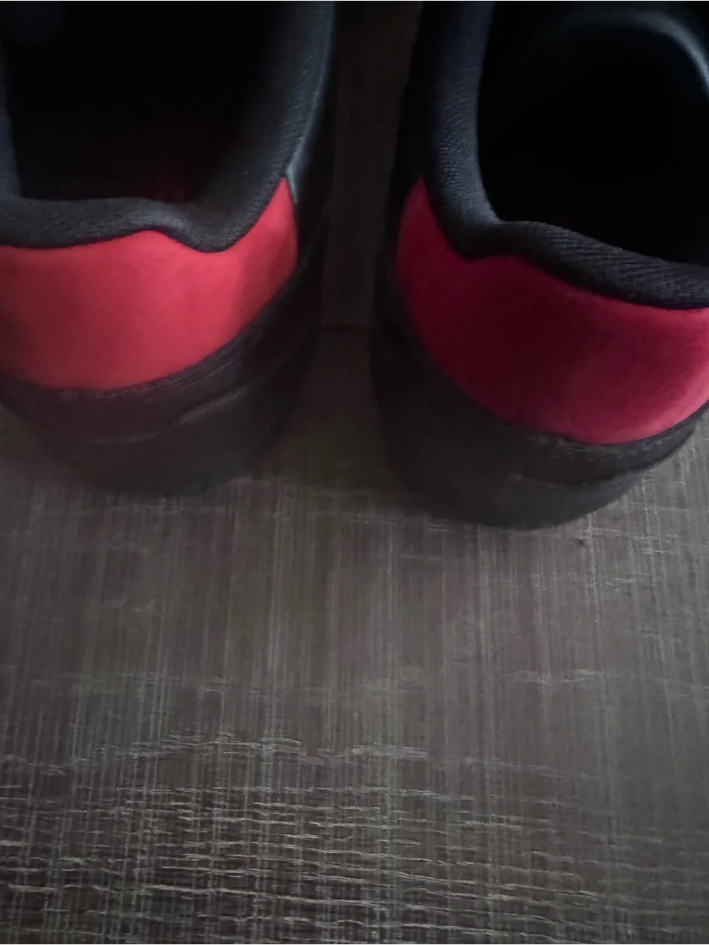 adidas Originals red upper fit