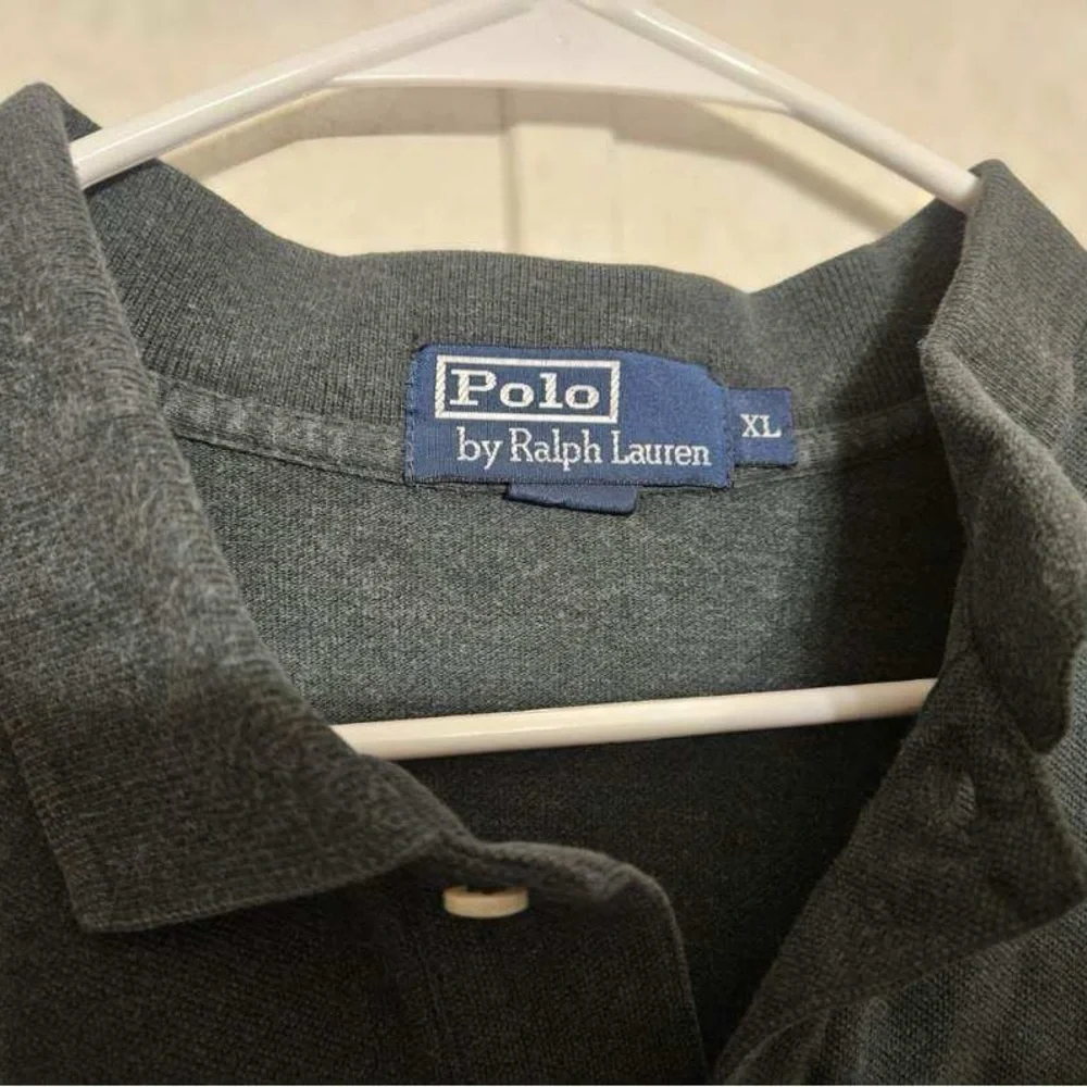 Ralph Lauren Men's Charcoal Polo‎ Shirt