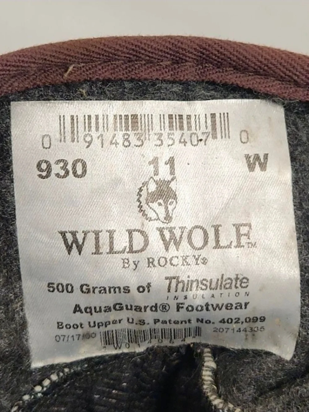 Vintage Y2K Thinsulate 500g of Insulated Goretex Camo Boots Men's Size 11 Good